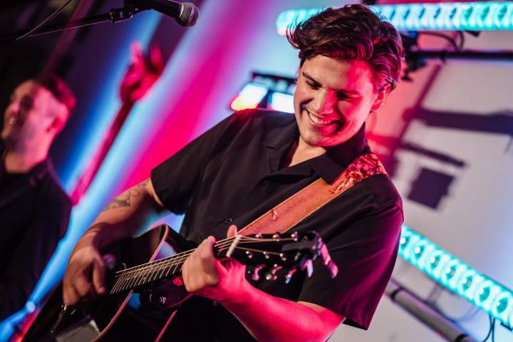 sonorisation et éclairage de spectacle dans une église Québec